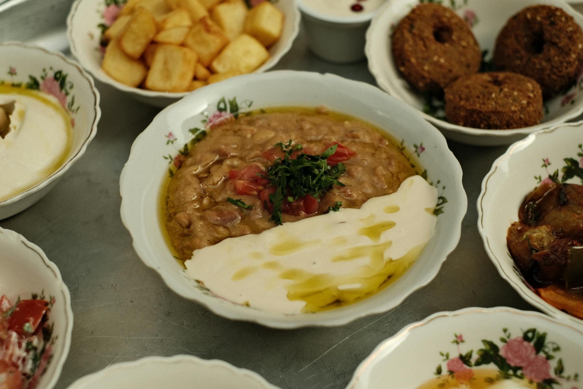 Cairo Egyptian Food Guide — Must-Try Dishes, Restaurants, and Street Food 4 Egyptian taamiya falafel made from fava beans served with fresh herbs in Cairo