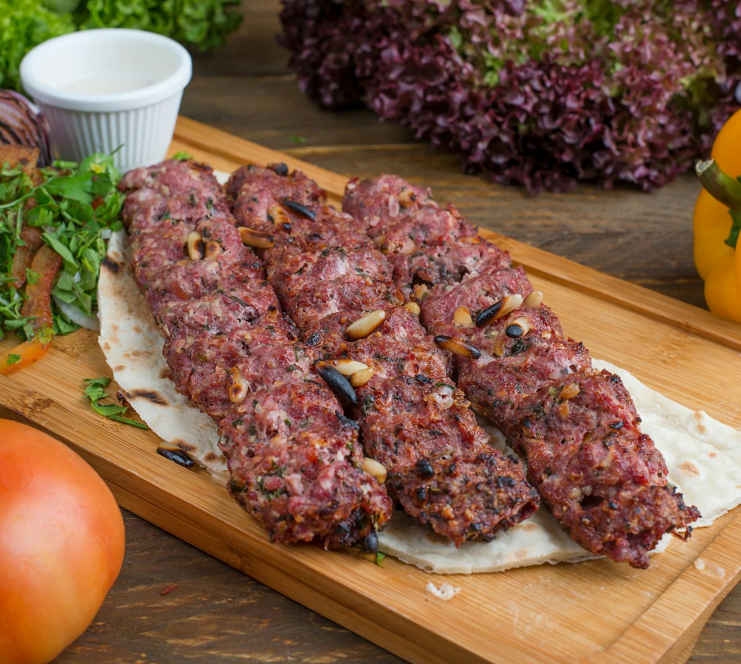 Cairo Egyptian Food Guide — Must-Try Dishes, Restaurants, and Street Food 5 Egyptian grilled kofta and kebab served with rice and fresh vegetables