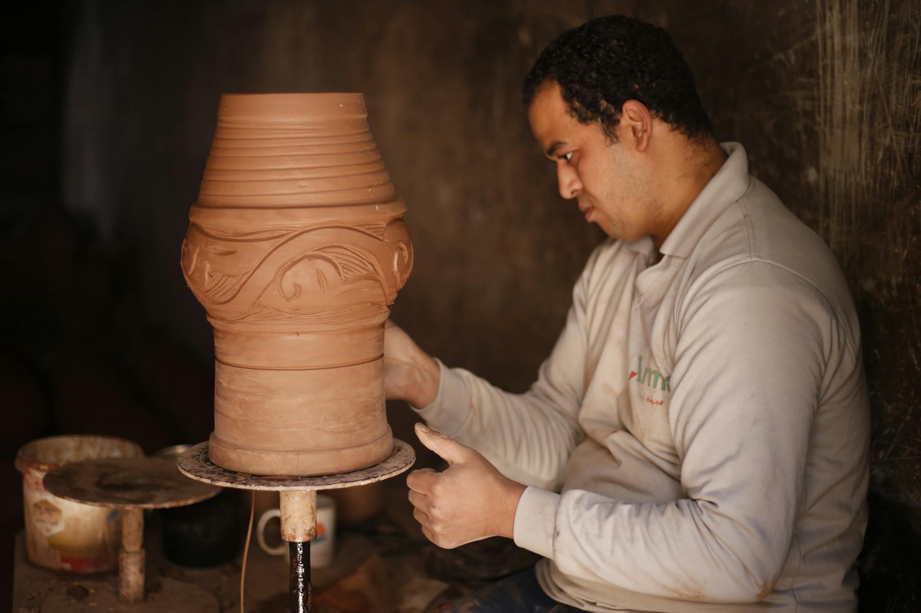 Unique experiences Cairo Fustat pottery village artisan craftsman ceramics