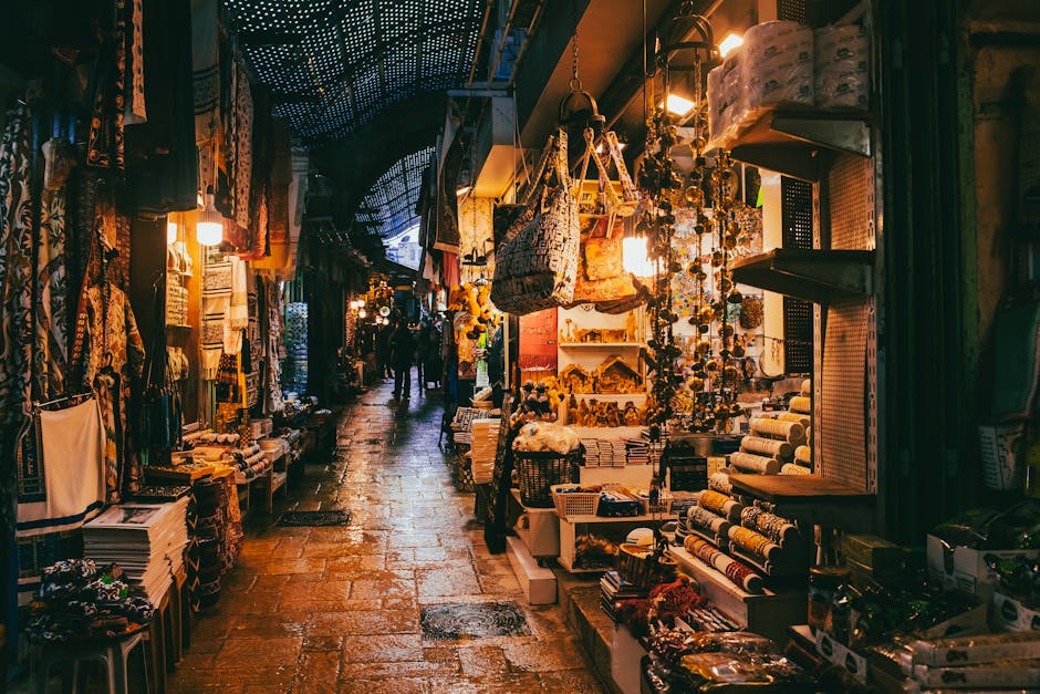 Khan el-Khalili Bazaar Complete Guide: Main Souk 6 Bazaar alley lit by lanterns at night