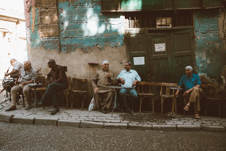 Free Attractions in Cairo Egypt: No-Cost Activities 5 Cairo tea cafe atmosphere