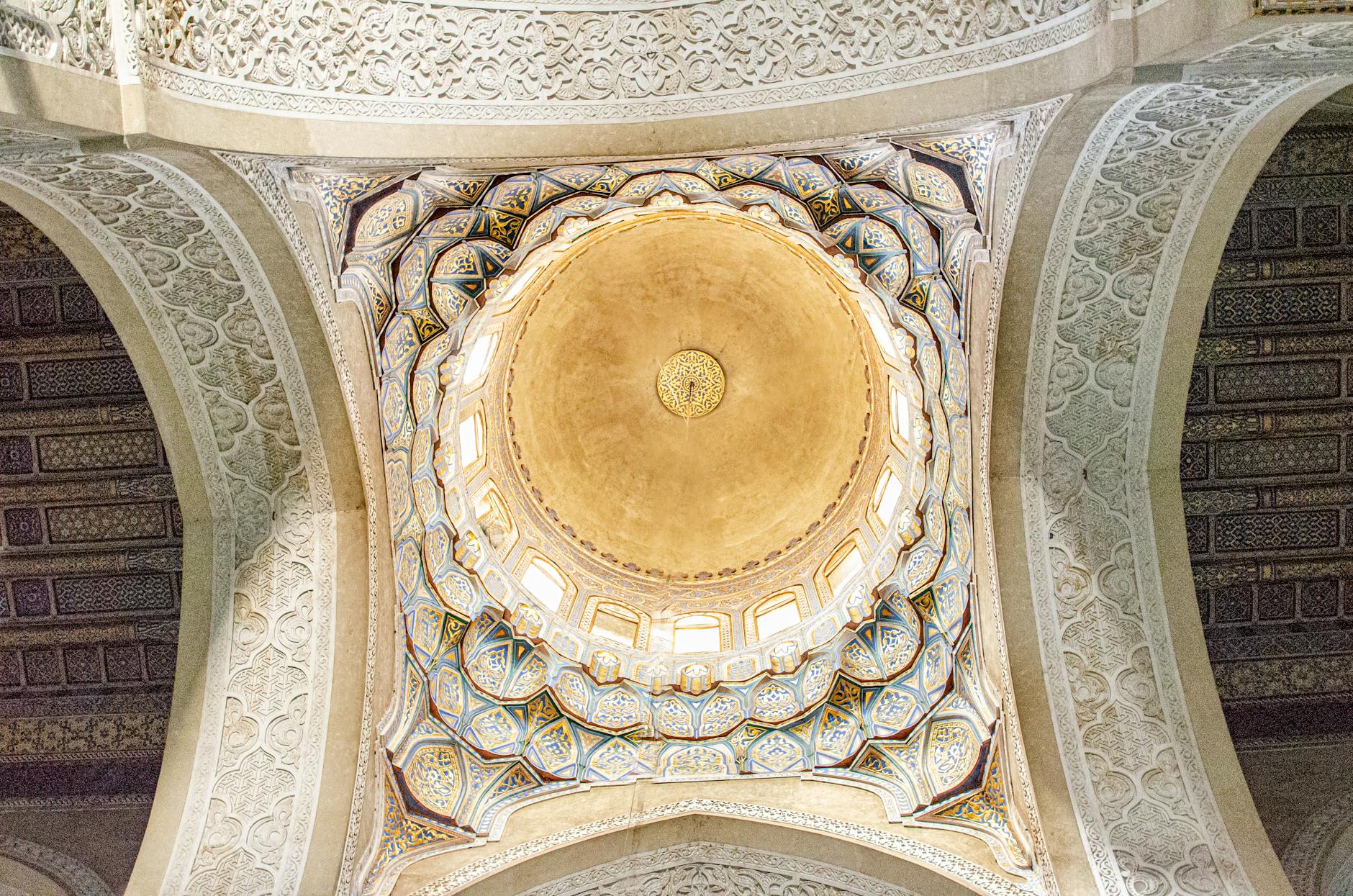 Cairo photography spots historic mosque dome Islamic architecture interior
