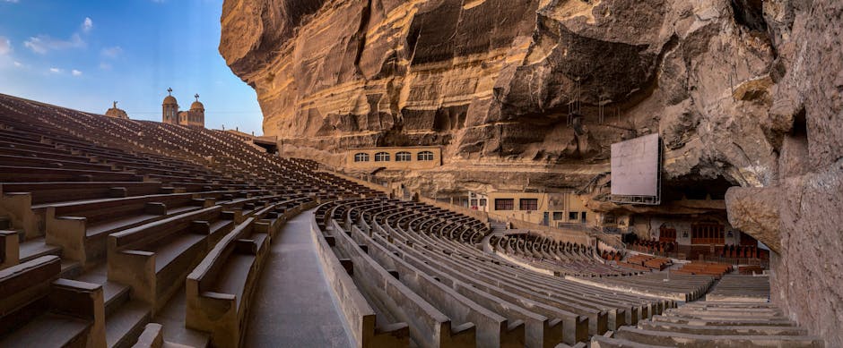 Cave Church of St. Simon carved into Mokattam mountain