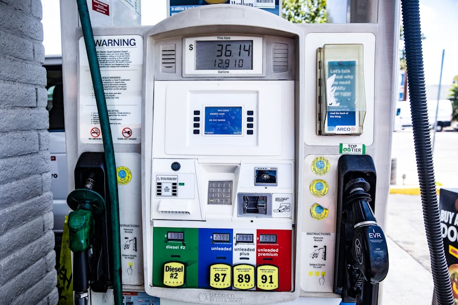 Renting a Car in Cairo: Driving Tips & Guide 5 Fuel station with pumps