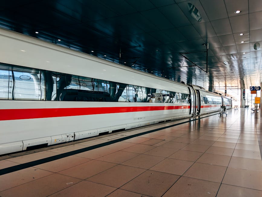Cairo to Alexandria Transportation: Route Options 2 Modern high-speed train