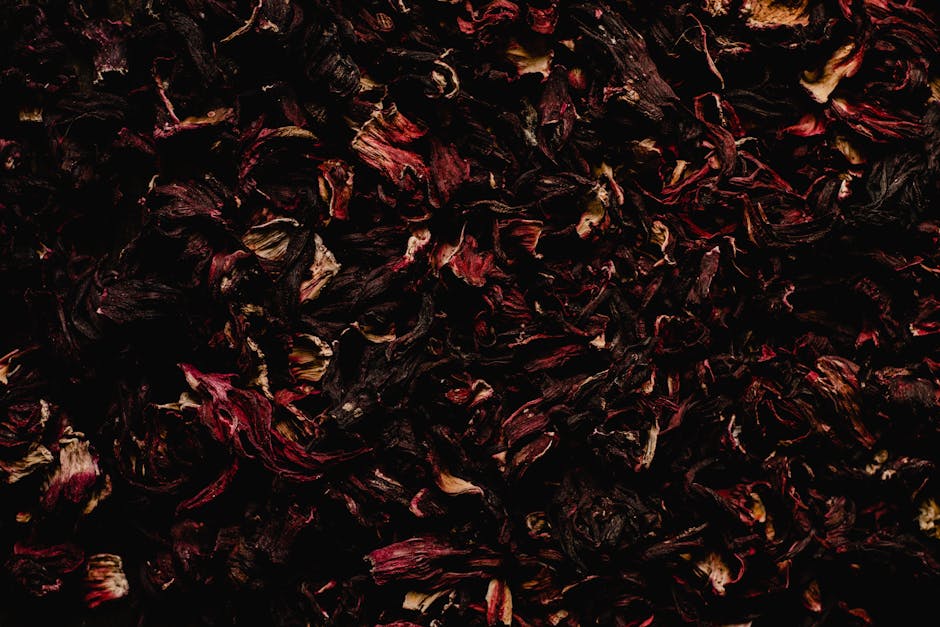 Spice Market Cairo Guide: Aromas & Flavors 3 Dried red hibiscus flowers