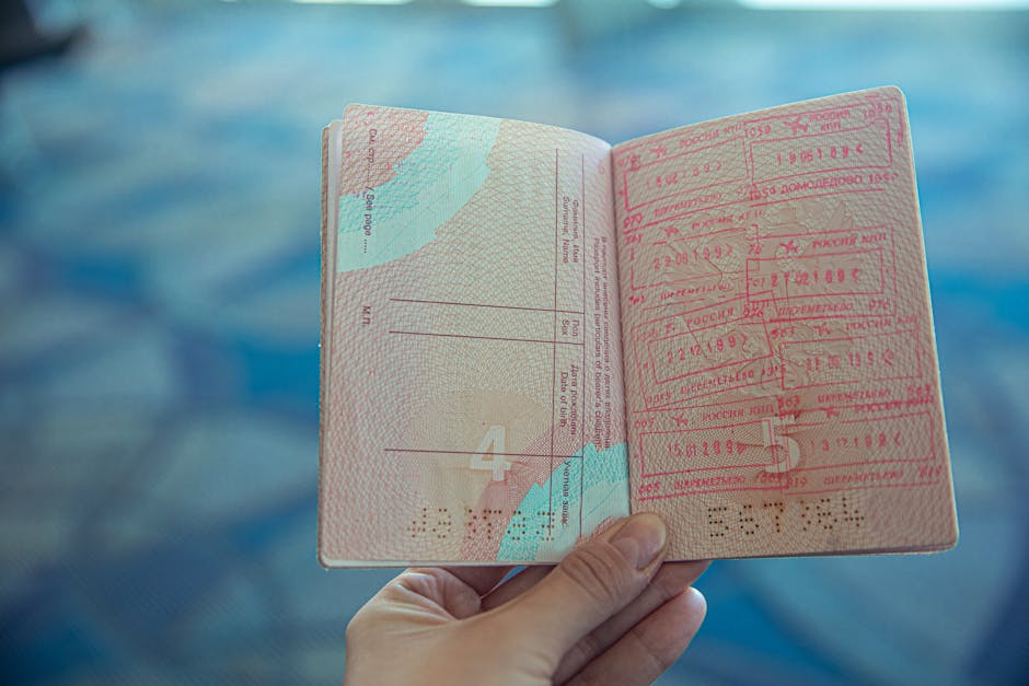 Egypt Visa Requirements: Entry Guide 2026 2 Passport with visa stamp