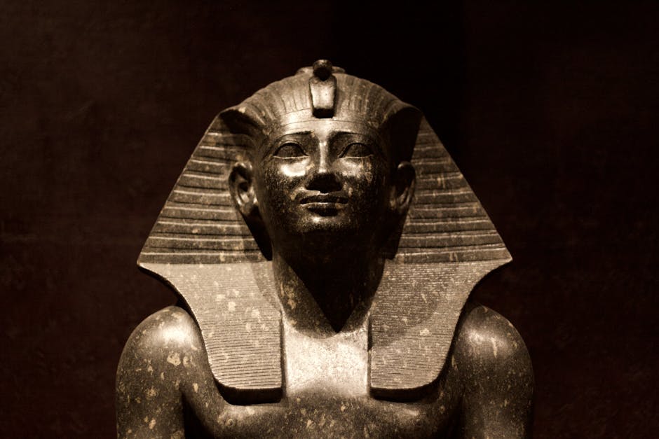 Pharaoh statue