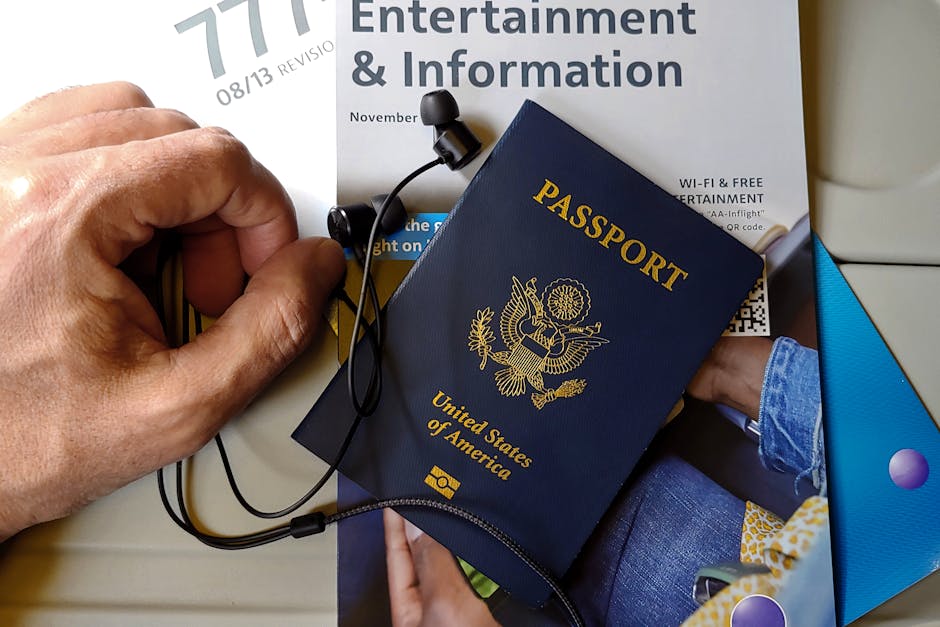 Egypt Visa Requirements: Entry Guide 2026 4 Travel passport and tickets