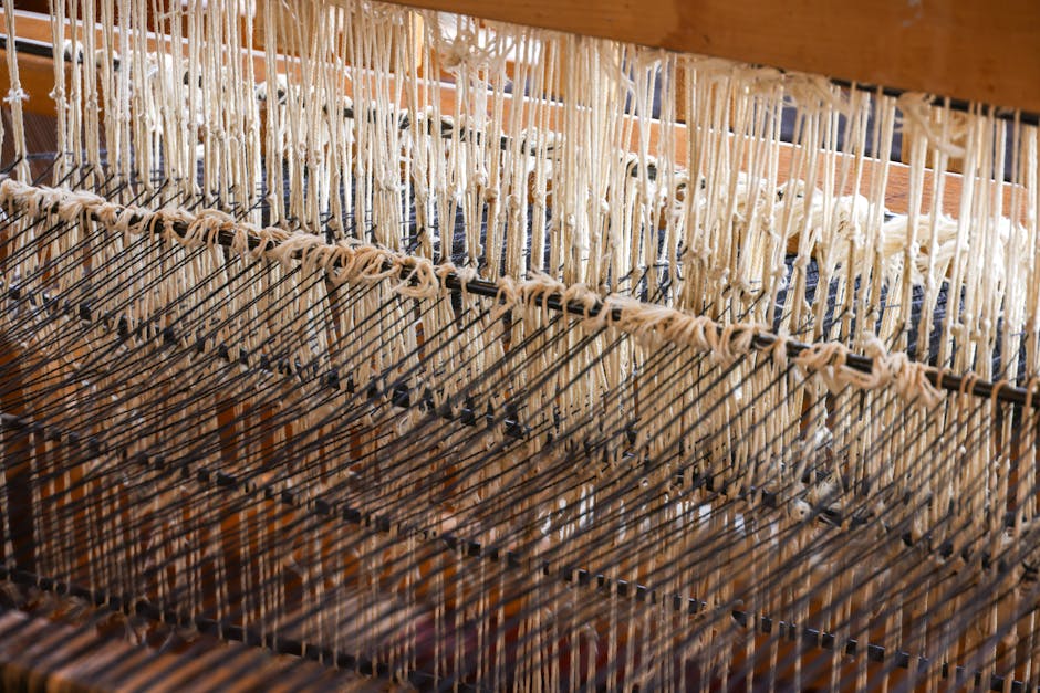 Hand-woven tapestry