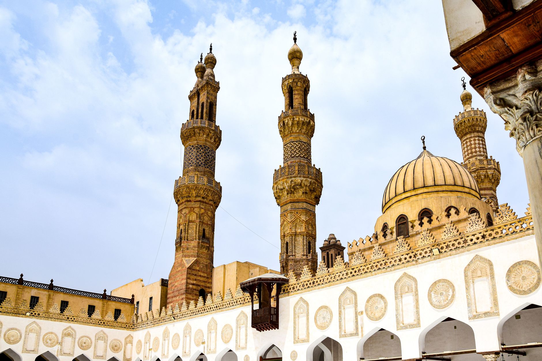 Unique Experiences in Cairo: Off the Beaten Path 2 Al-Azhar Park in Cairo Egypt with the Citadel and Islamic skyline at golden hour