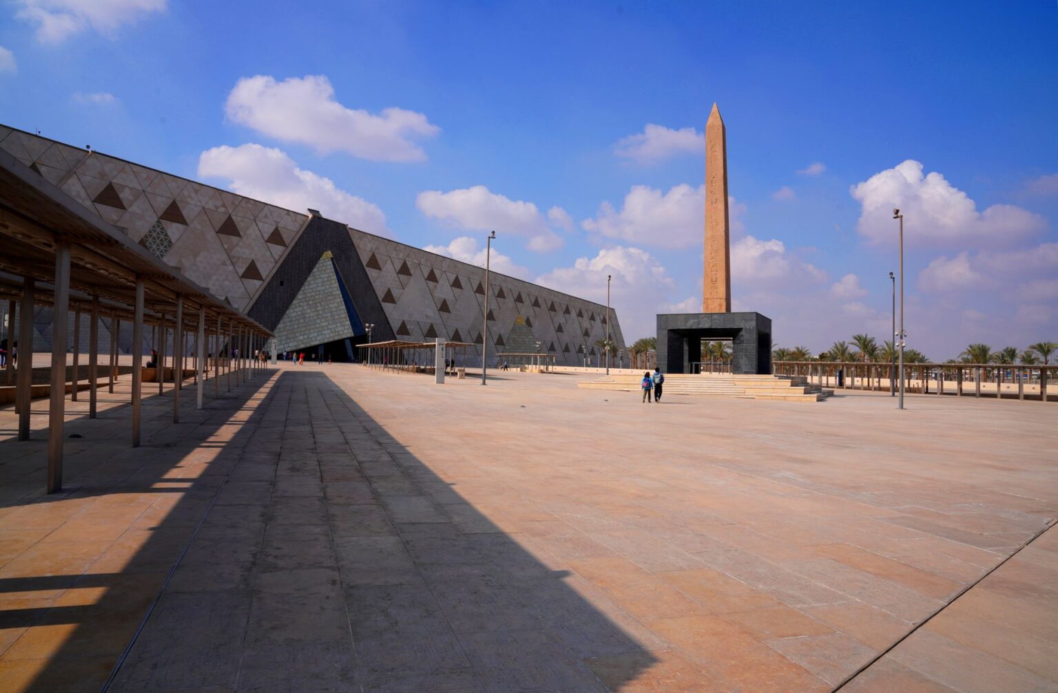 Grand Egyptian Museum Tickets Visit Guide 2026 Grand Egyptian Museum Exterior At Giza Cairo With Its T 1536x1007 