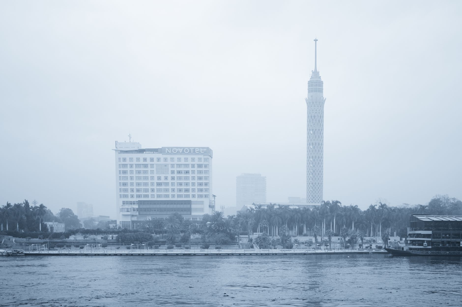 Cairo Budget Travel and Money Guide 6 The Cairo skyline along the Nile, a remarkably affordable city for budget and mid-range travel in Egypt