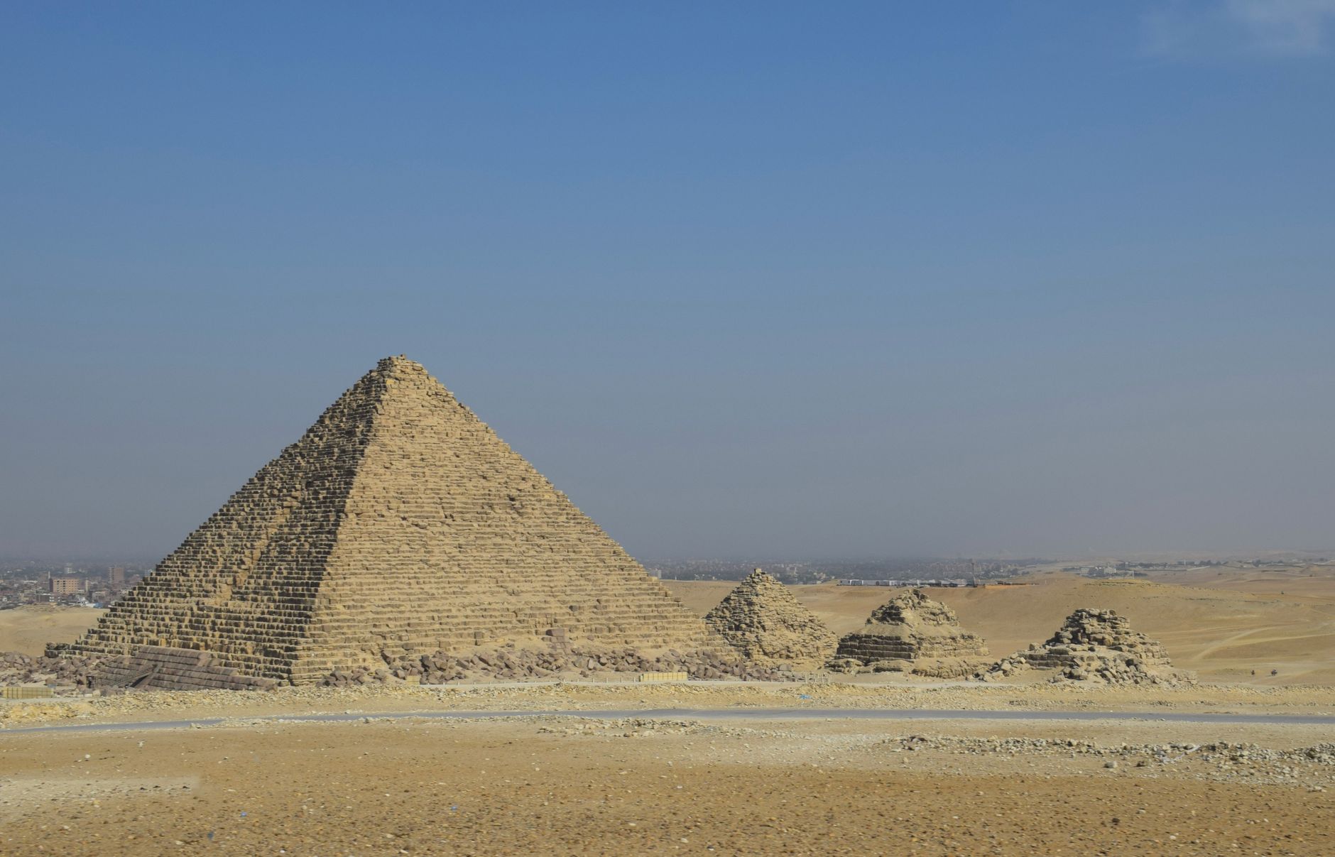 Day Trips and Excursions from Cairo 3 The Red Pyramid of Dahshur south of Cairo Egypt, the first true smooth-sided pyramid