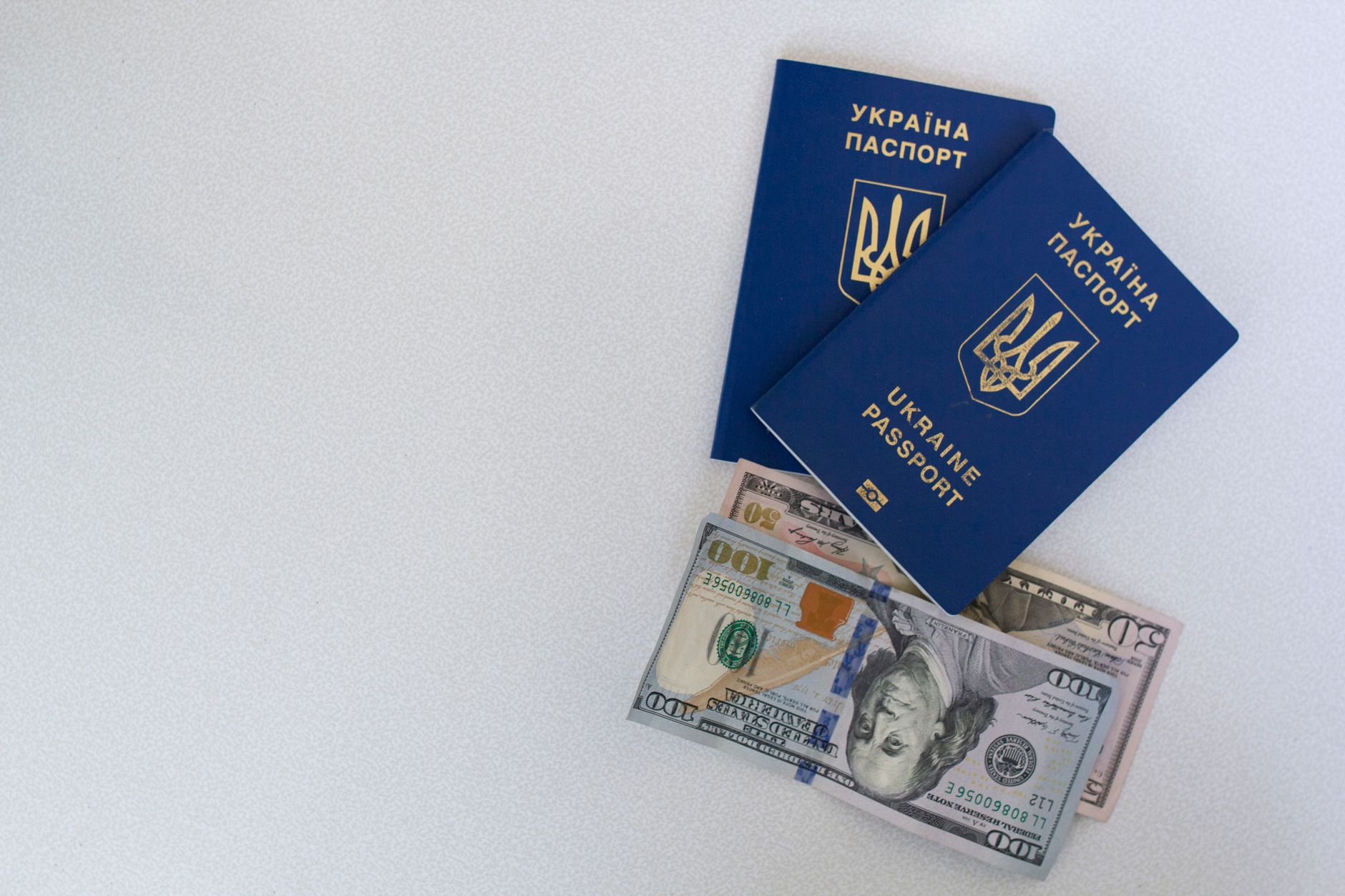Travel documents for Egypt including passport, printed e-Visa, and booking confirmations