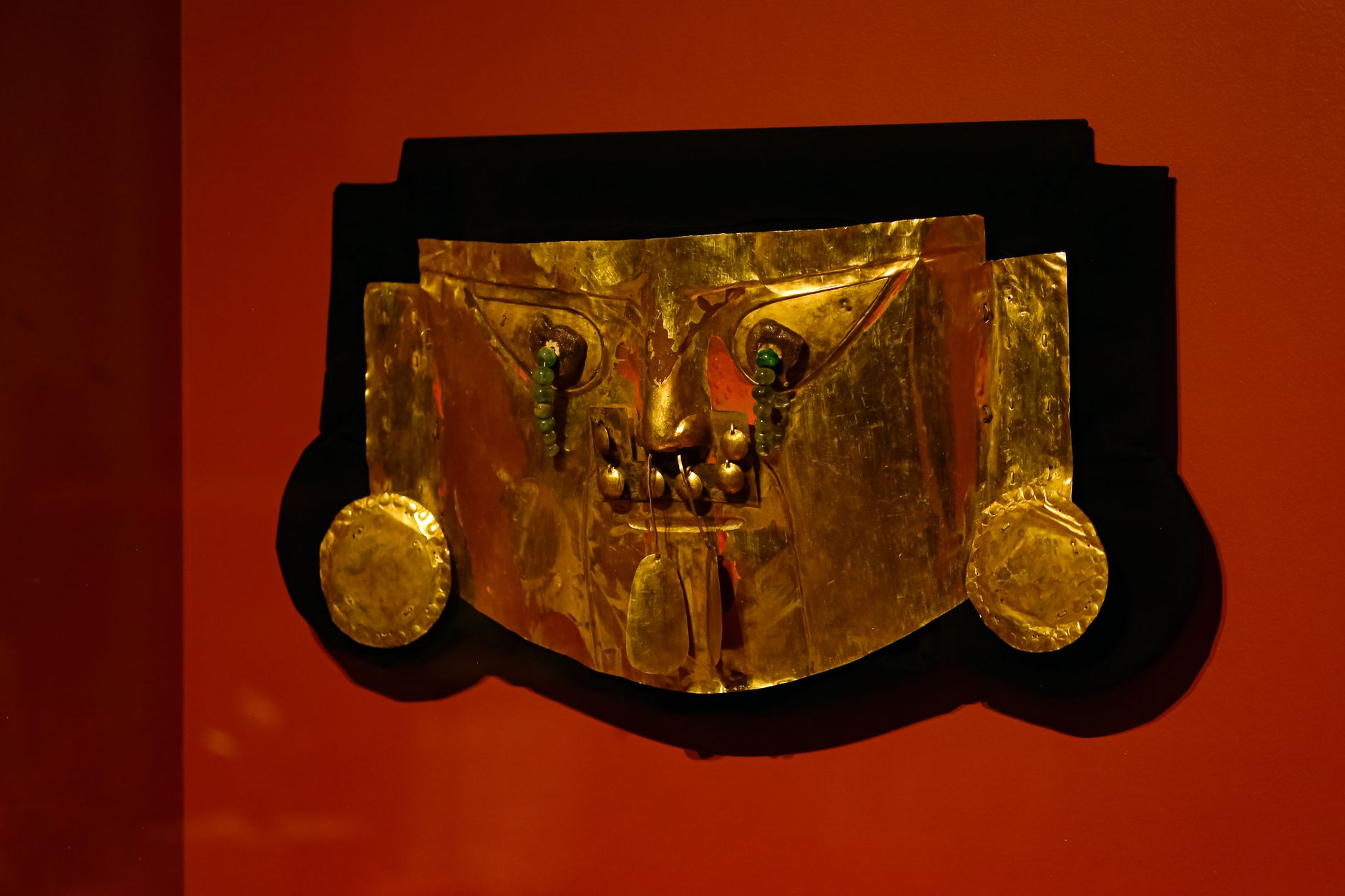 Tutankhamun's golden funerary mask and treasures on display at the Grand Egyptian Museum in Cairo