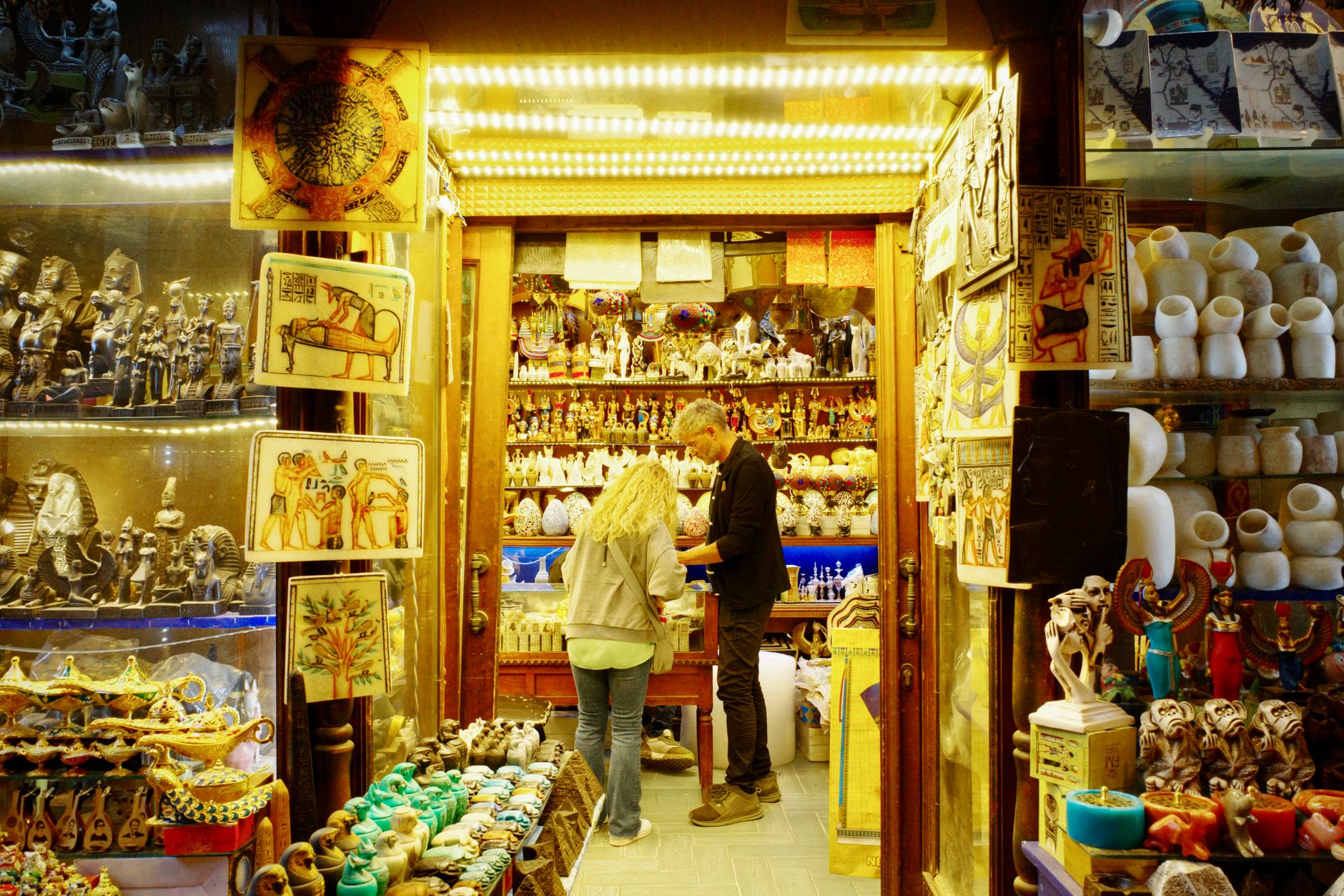 Cairo SIM Card & Internet Guide: Connectivity 3 Egyptian mobile operator shop front in Cairo