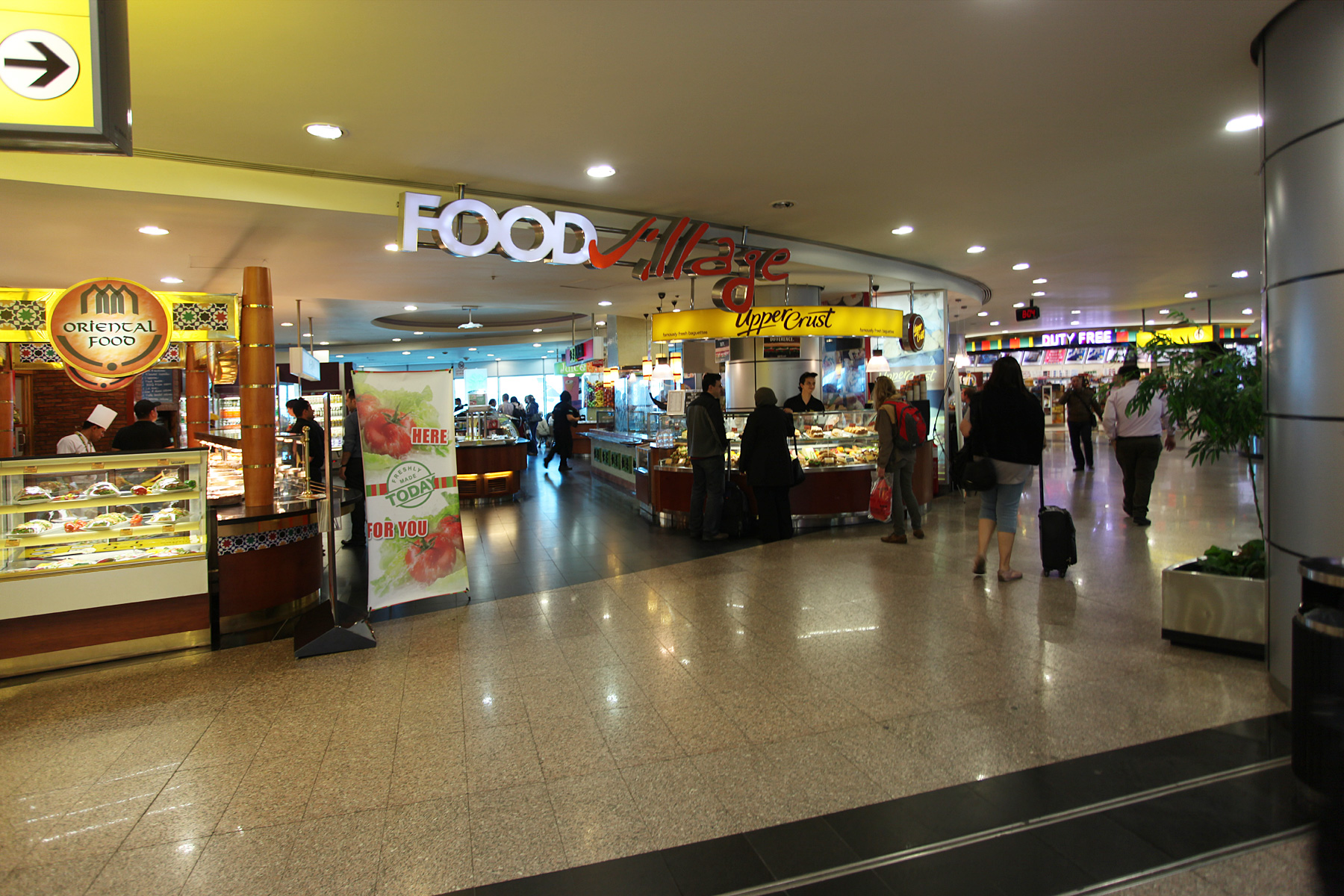 Cairo Airport Lounges: Access, Priority Pass and Reviews 2 The Food Village food court airside in Terminal 3 at Cairo International Airport